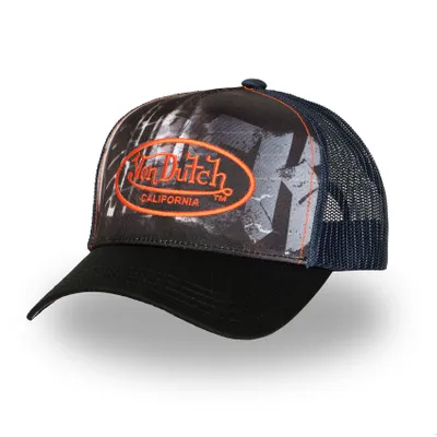 Produktbild von Von Dutch Originals Trucker Cap - CALIFORNIA ROCK black/grey