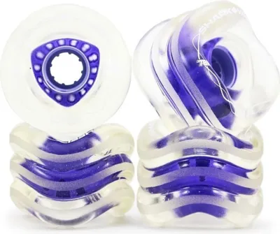 Produktbild von Shark Wheels DNA Longboard Rollen 72mm/78a (4er Set) ghost dark purple