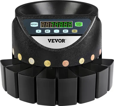 Produktbild von Automatická počítačka mincí VEVOR Triedička mincí Počítadlo mincí euro