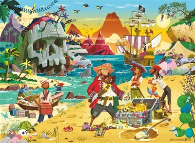 Image de Ravensburger 120041337 Aventure de pirates