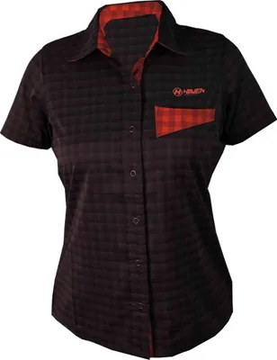 Obrázok produktu pre HAVEN Hemd - AGNESS SLIMFIT - Schwarz/Rot XL