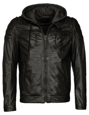 Produktbild von Mustang Lederjacke 31021306 Herren black XXL