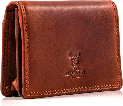 Produktbild von MATADOR Leder Visitenkartenetui Visitenkartenhülle RFID Vintag Braun