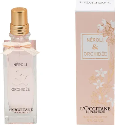 Produktbild von L'Occitane Neroli & Orchidea, Frauen, 75 ml, Nicht nachfüllbare Flasche, Mandarine, Orange, Feigenbaum, Maiglöckchen, Neroli, Pfirsich, Iris, Moschus, Orchidee