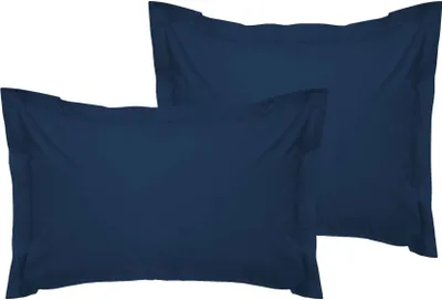 Produktbild von L'Essentiel Linge de Maison, De Petrol Blue, Doppel-Bettbezug-Set, Petrolblau, 100 % Baumwollsatin, 60 x 60 cm