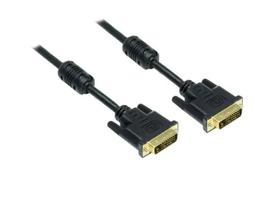 Image de Alcasa DVI-D 1.8m Câble DVI 1,8 m noir