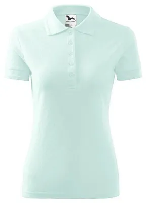 Image de Malfini - Polo pour femmes, piqué PP10033 (M) (bleu glacier)