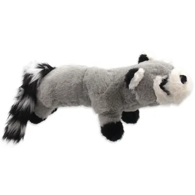 Image de Jouet DOG FANTASY Skinneeez Peluche grinçante raton laveur 45 cm 1 pc