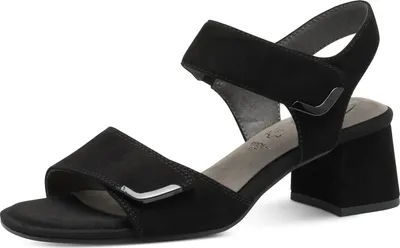 Produktbild von Tamaris Comfort Sandale - Schwarz Leder : 39 : Normal Größe: 39 Weite: Normal