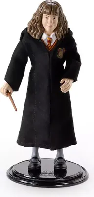 Produktbild von Noble Collection Harry Potter Bendyfigs Biegefigur Hermine Granger 19 cm NOB7367