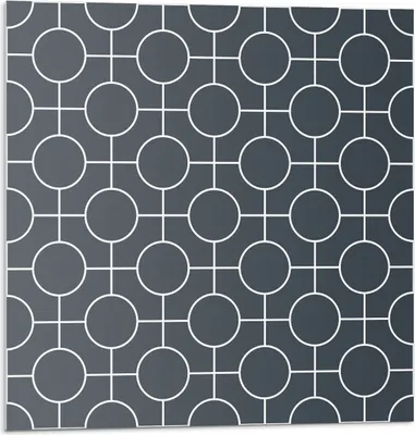 Produktbild von Geometrisches Muster Aus Kreisen Und Linien – Selbstklebend – Wandverkleidung – Wandpaneel – Wanddeko – Dekorative Wandpaneele – 3D Wandpaneele – Wandgestaltung selbstklebend – 4 Stück 50 x 50 cm