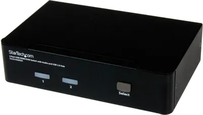 Produktbild von StarTech.com 2 Port USB HDMI KVM Switch / Umschalter