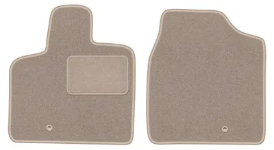 Image de Tapis avant en moquette pour Volkswagen Routan 2008-2015 (7 places) – 2 pièces, beiges, sur mesure – Wielganizator LUX
