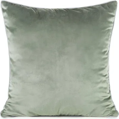 Produktbild von EUROFIRANY | Kissenbezug - 60 x 60 cm - olivgrün Zierkissenbezug - Stilvoll und Elegant