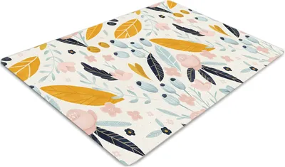 Obrázek produktu pro Ochranná podložka pod židli - Ochranná podložka pod židli - 100x70 cm - Flowers Tonte