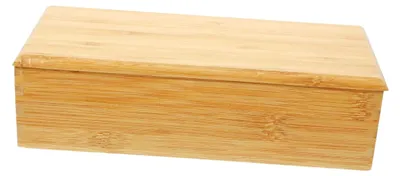Produktbild von Organizer aus Holz für Besteck mit Deckel