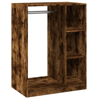 Obrázek produktu pro vidaXL Šatní skříň kouřový dub 77x48x102 cm materiál na bázi dřeva