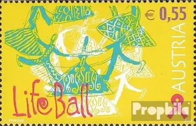 Produktbild von Briefmarken Österreich 2004 Mi 2471 (kompl.Ausg.) postfrisch Aidshilfe
