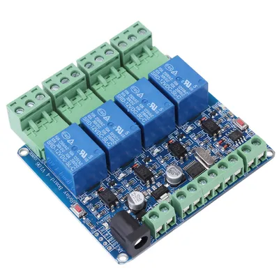 Obrázek produktu pro 1 kus 4kanálové reléové moduly s mikrokontrolérem STM8S103F3