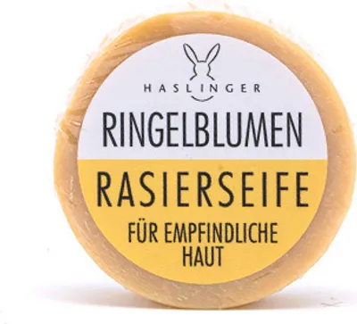 Produktbild von Haslinger Ringelblumen Rasierseife, 60 g Art.Nr. 1802