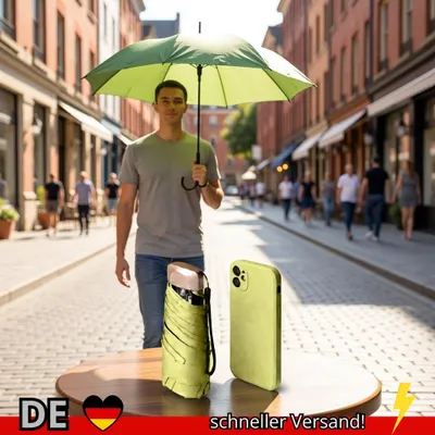 Produktbild von Mini Sonnenschirm UV-Schutz Faltbar Ultraleicht
