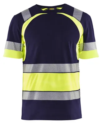 Produktbild von Blakläder High vis T-Shirt 3421 1030 in div. Farben, Farbe:schwarz/gelb, Größe:M