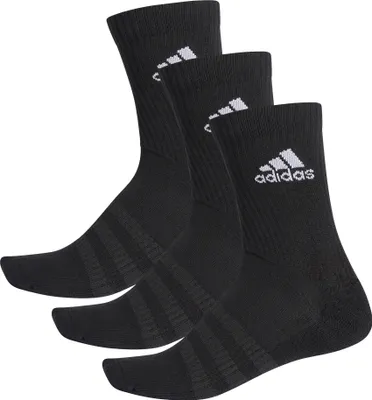Obrázok produktu pre Ponožky ADIDAS Cush Crew Neck 3 Pack Black Čierna 37-39