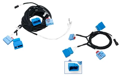 Image de Faisceau de câbles d'origine Kufatec, adaptateur pour feux arrière LED de restylage, compatible avec VW Passat B8