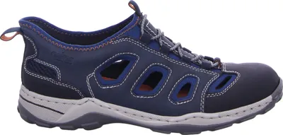 Obrázok produktu pre Rieker Slipper gelocht gefloch. fashionable in blau, Gr. 41