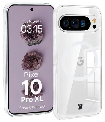 Produktbild von Bizon Case CrystalO Magnetisch Google Pixel 10 Pro XL klar