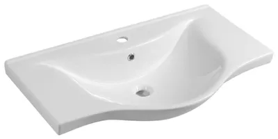 Produktbild von ZARA 80 Keramik-Waschtisch 79,5x46cm, weiss