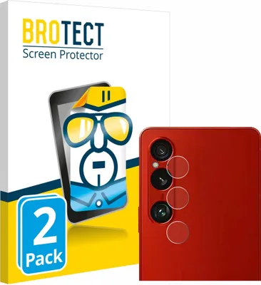 Produktbild von 2x Für Sony Xperia 1 VI (NUR Kameraschutz) Schutzfolie BROTECT Displayschutz Display Schutz Folie Klar Transparent