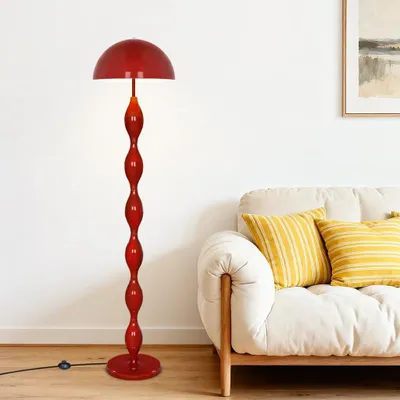 Immagine prodotto di Lampada da terra vintage a forma di fungo, stile retrò