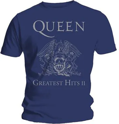 Produktbild von Queen Greatest Hits II Blue L T-Shirt