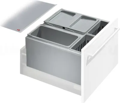 Image de Système de poubelle Hailo AS XXL 500 3630501 Inset, bac de 29 l