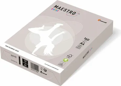 Produktbild von mondi MAESTRO color Kopierpapier - DIN A4 - 80 g/m² - 500 Blatt - grau GR21