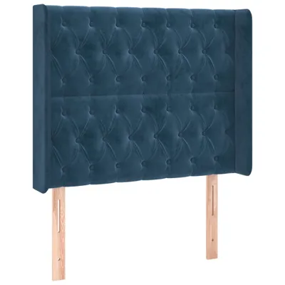 Zdjęcie produktu dla VidaXL 3119962, Ciemny Niebieski, Poliester, Drewno, 1030 mm, 118 cm, 128 cm, 160 mm