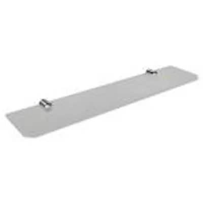 Obrázok produktu pre Sklenená polička do kúpeľne (50 cm) 051/50/CC (chróm)