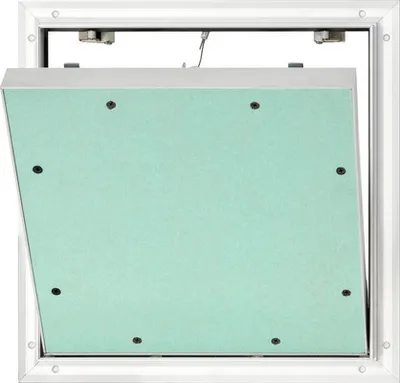 Produktbild von Revisionsklappe CeraMatic befliesbar mit Gipskartoneinlage GKBI 2 x 12,5 mm und Fangeinrichtung 600 mm x 600 mm