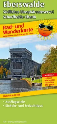 Produktbild von Rad- und Wanderkarte Eberswalde