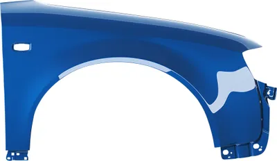 Produktbild von BLU Premium Kotflügel Passend für Audi A4 B6 LZ5C Rechts Blau MauritiusBlau OzeanBlau | 2000-2004 | Vorderseite Vorne | Lackiert | Einbaufertig | Verzinkt