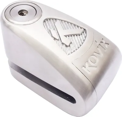 Obrázek produktu pro Brzdový kotouč Kovix s alarmem KAL10 10 mm, stříbrný