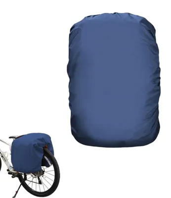 Produktbild von Regenschutz für Fahrradtaschen IPX6 Wasserdicht Blau 135x95cm