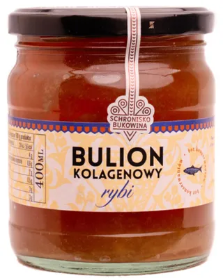 Image de Bouillon de poisson riche en collagène, 400 ml - Schronisko Bukowina