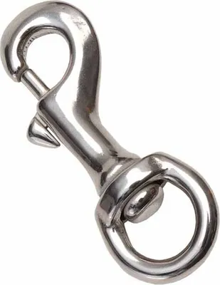 Produktbild von Zilco Karabinerhaken Edelstahl rund