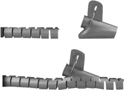 Obrázek produktu pro DeLOCK 18845, Šedá, Polyetylen, 2,5 cm