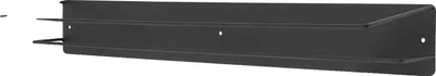 Produktbild von Schuhregal, Wandmontage, langlebige Eisenkonstruktion, schwarze Farbe
