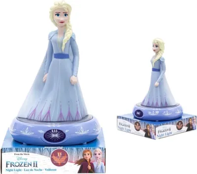 Produktbild von Disney Frozen / Die Eiskönigin - 3D Nachtlampe Elsa