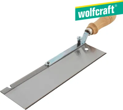 Productafbeelding van Wolfcraft fijne zaag met schuin en verstelbaar handvat, model 6925000