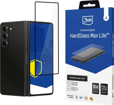 Produktbild von 3mk Display Gehärtetes Glas HardGlass Max Lite für Samsung Galaxy Z Fold 6 0,3mm 9H